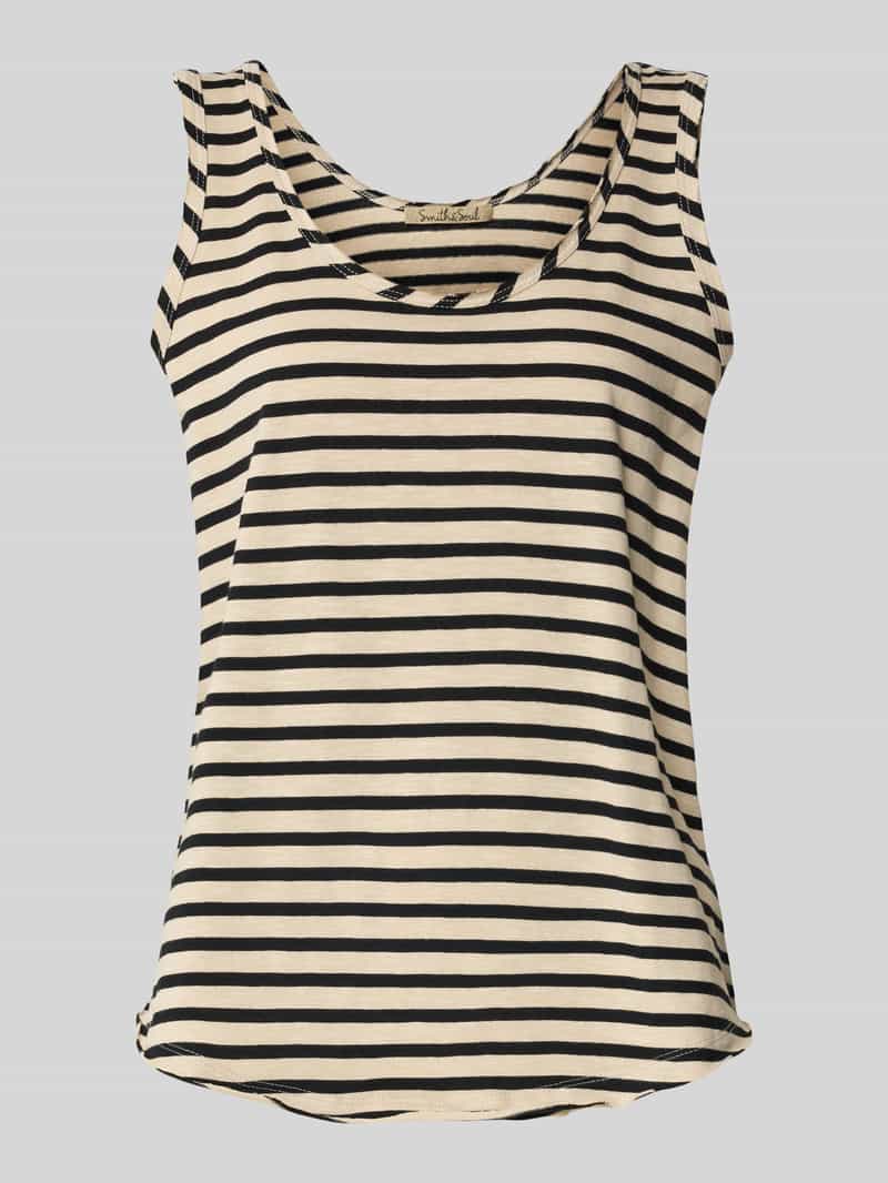 Tanktop met U-hals