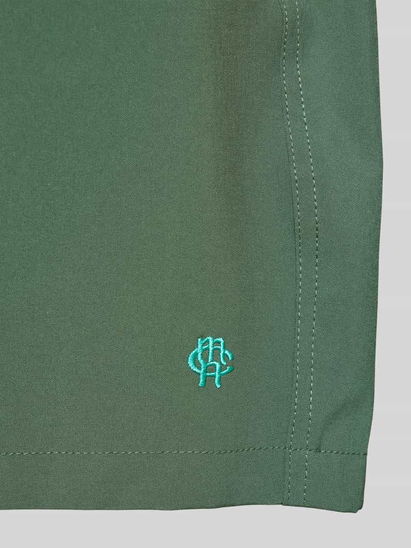 MCNEAL Relaxed fit zwembroek met logostitching