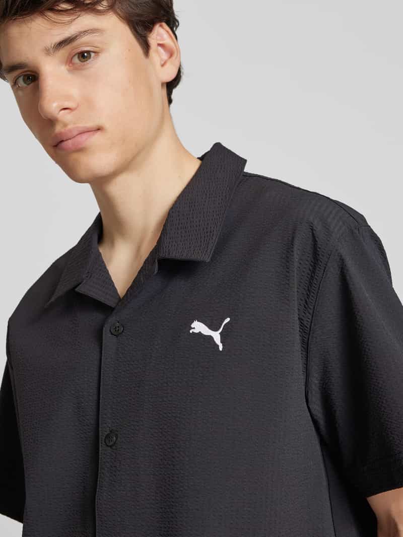 PUMA PERFORMANCE Vrijetijdsoverhemd met labelstitching