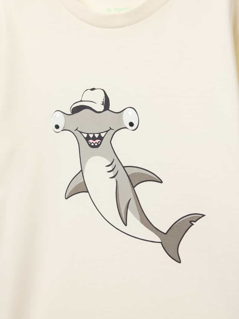 Tom Tailor Regular fit T-shirt van puur katoen