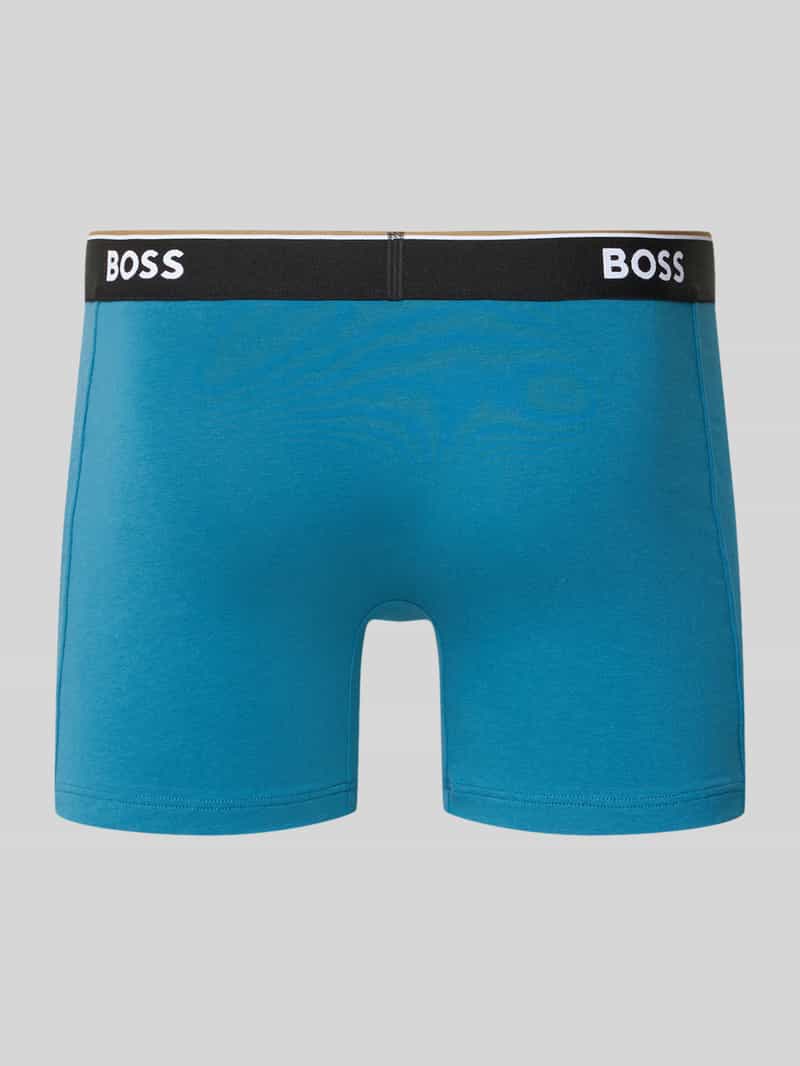 Boss Boxershort van katoenmix in set van 3 model '3P Boxer Brief'