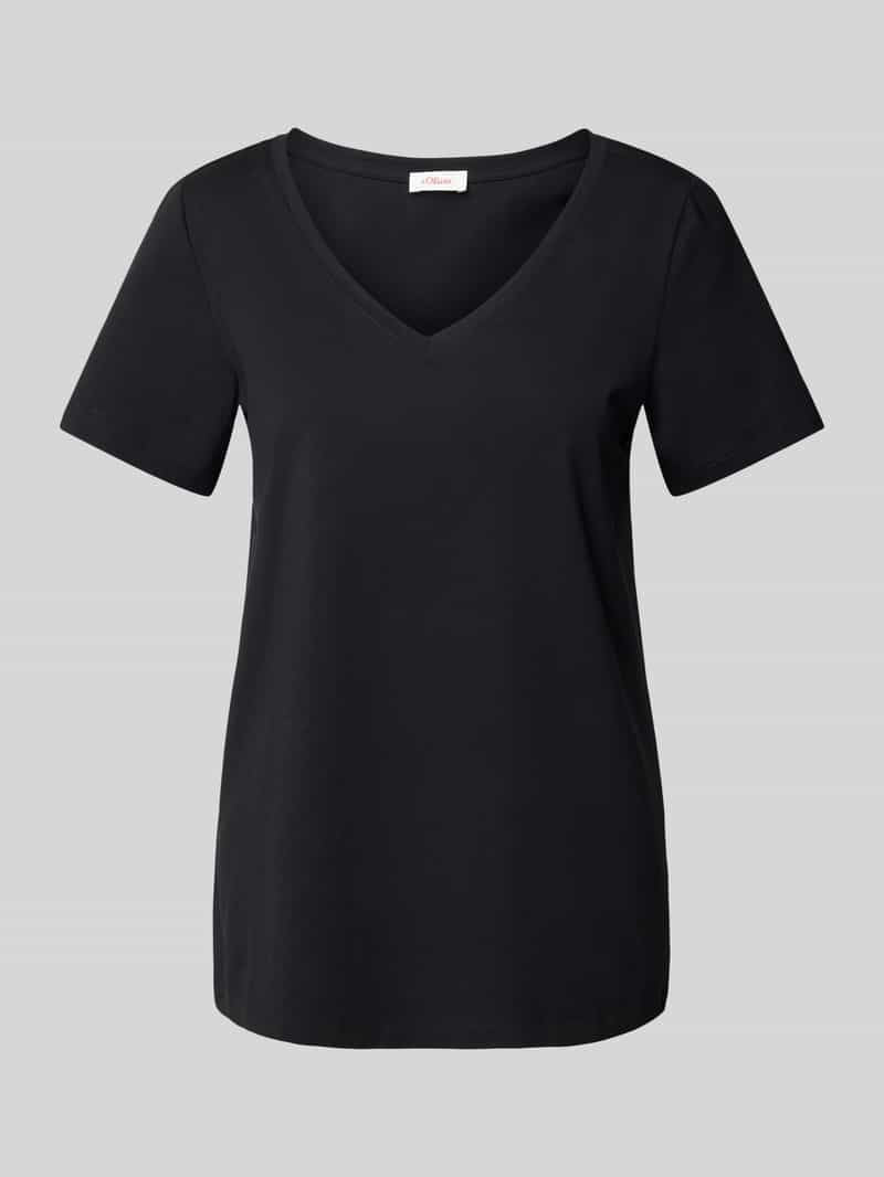 s.Oliver RED LABEL T-shirt met V-hals