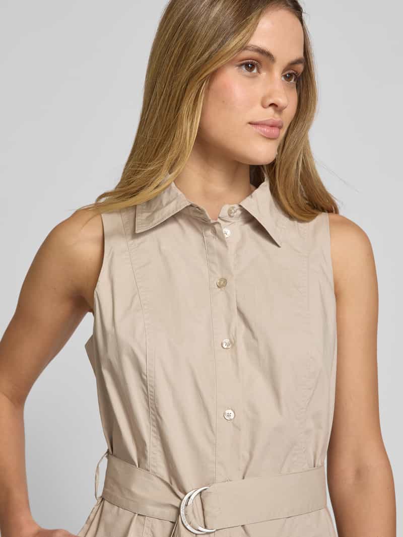 DKNY Midi-jurk met tailleriem