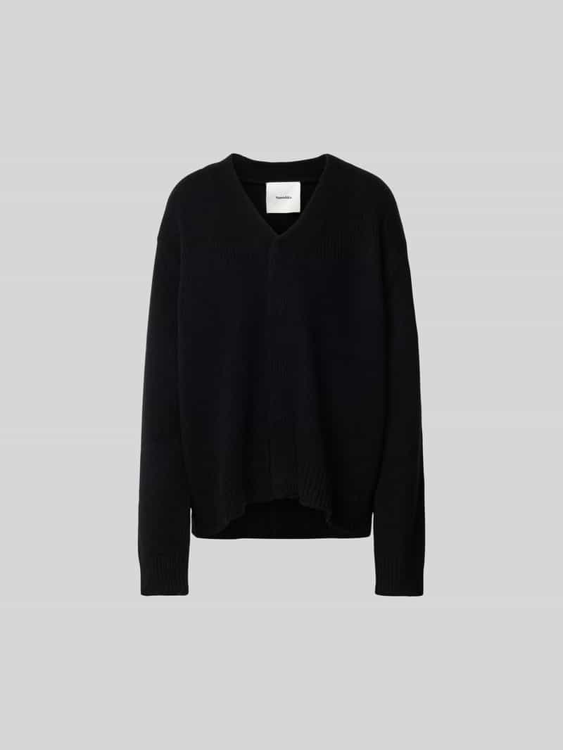 oversized pullover met v-hals