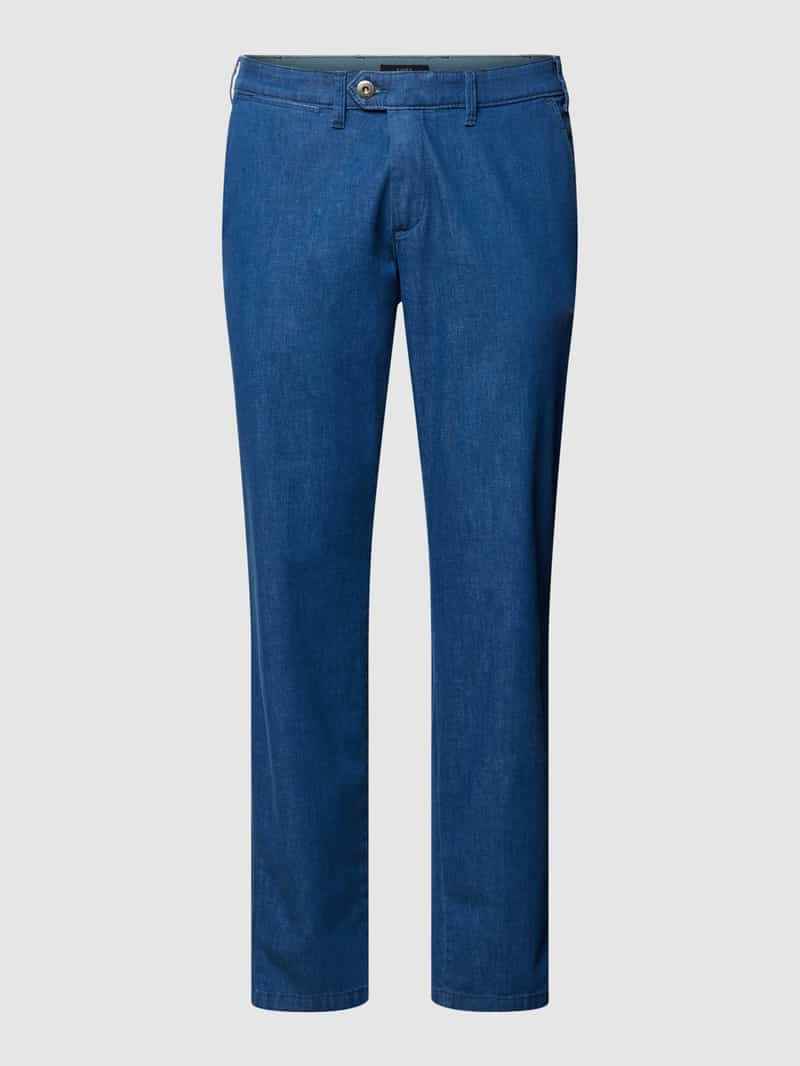 Eurex By Brax Regular fit broek in denimlook, model 'JONAS'