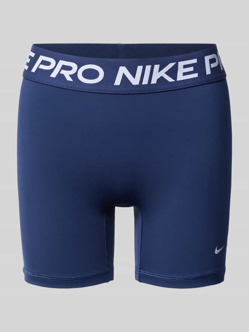 Shorts met logodetail