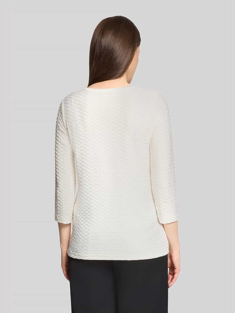Betty Barclay Regular fit 3 4-shirt met structuurpatroon