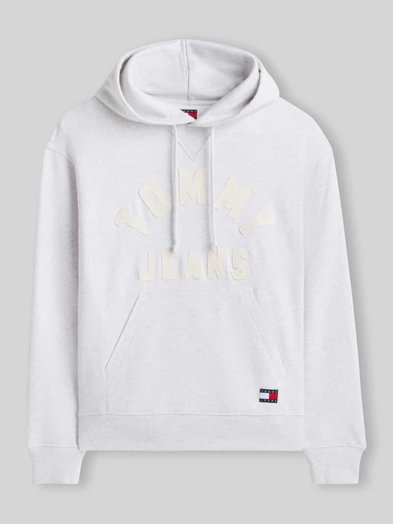 Tommy Jeans hoodie met logopatch