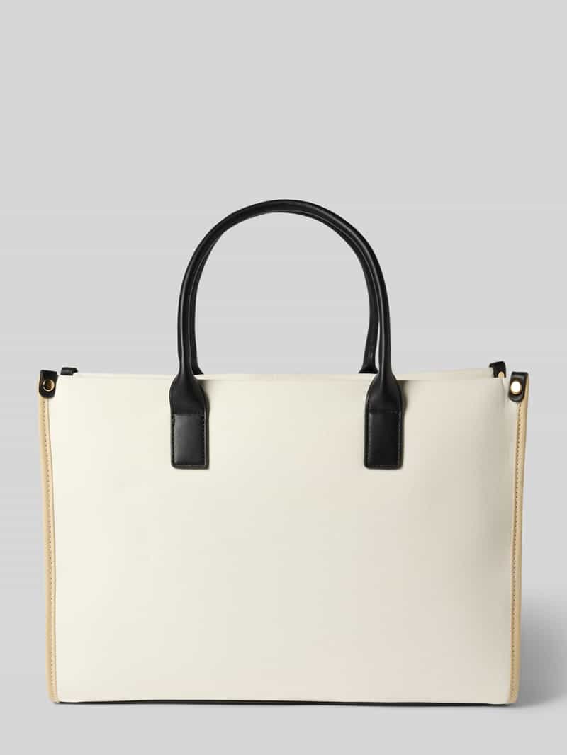 Valentino Bags Handtas in model met logo 'ACANTHA' wit, foto 2