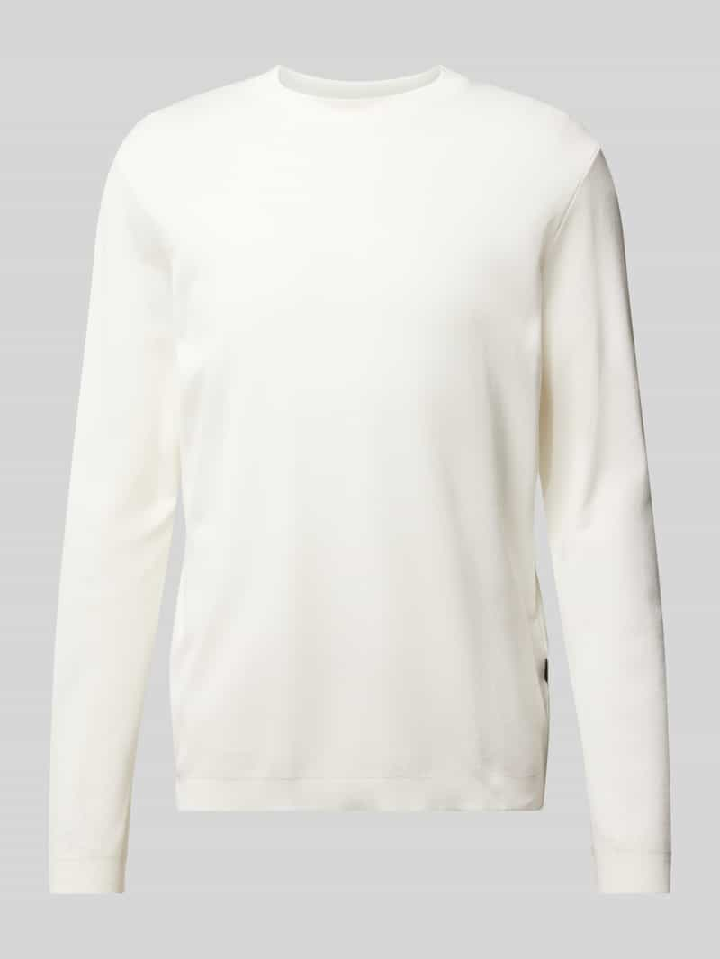 Windsor Sweatshirt met labeldetail, model 'Frido'