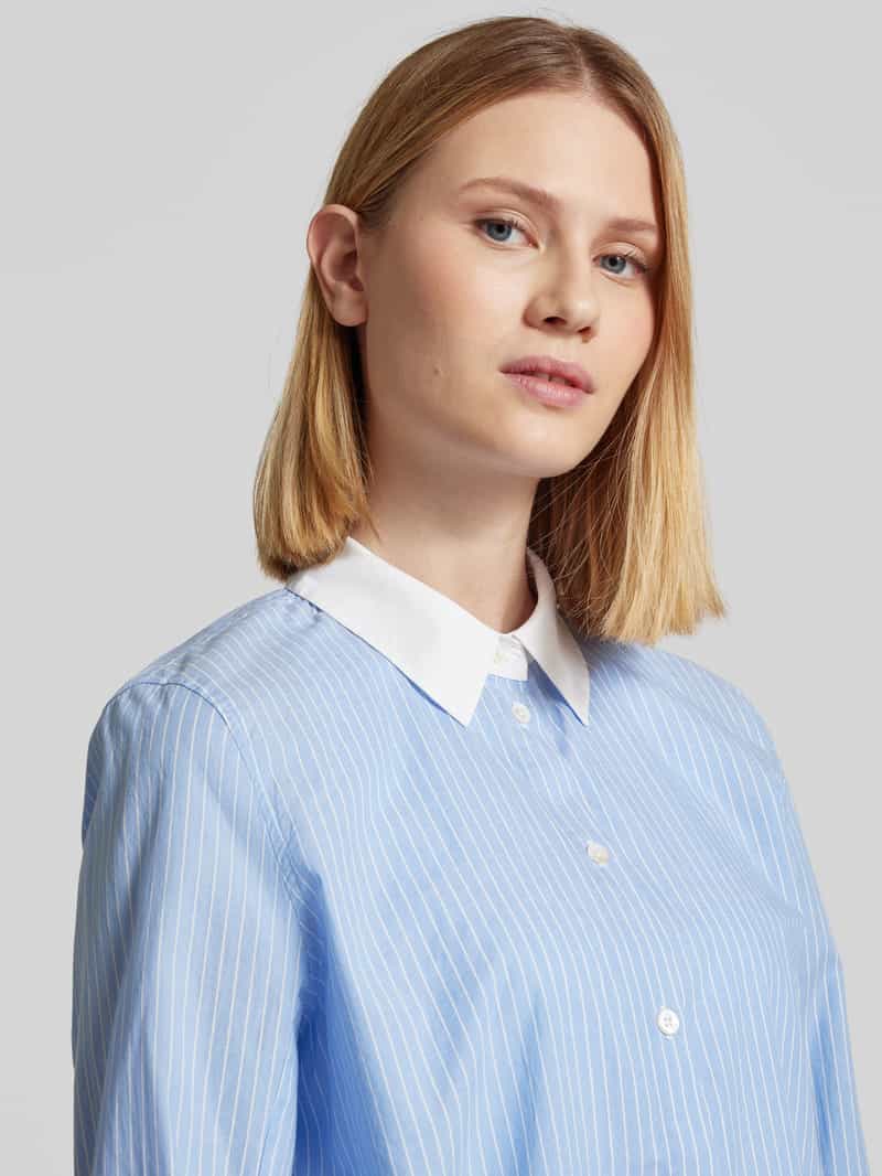 MOS MOSH Regular fit overhemdblouse met overhemdkraag model 'TAYLA'