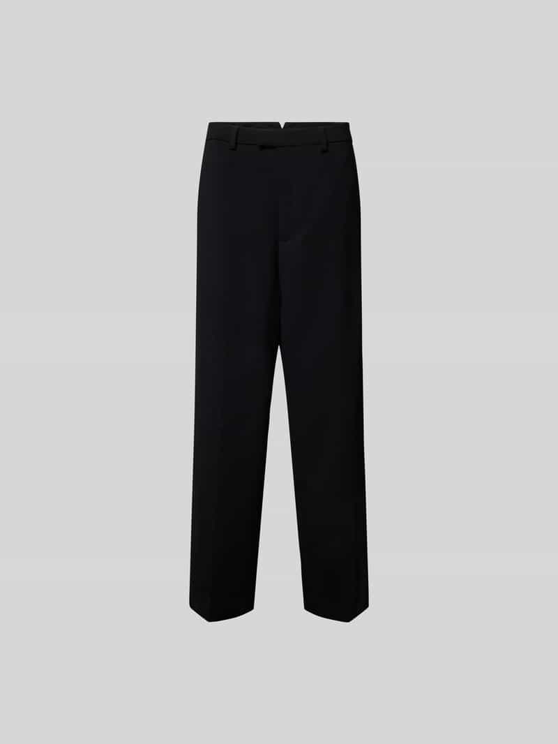 Stoffen broek van wolmix