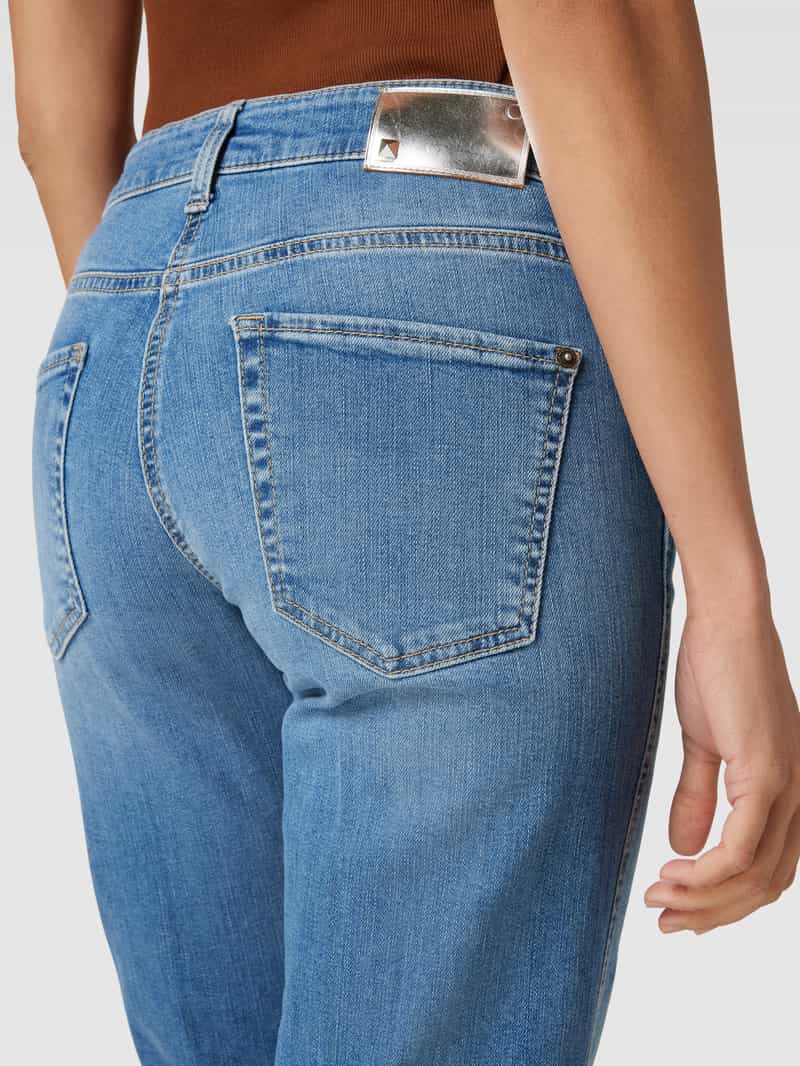 CAMBIO Flared jeans met verkort model 'FRANCESCA'