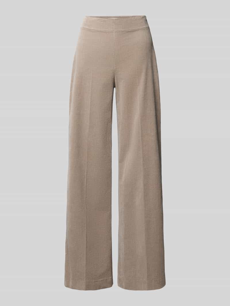 drykorn Wide fit stoffen broek in ribcordlook model 'Before'