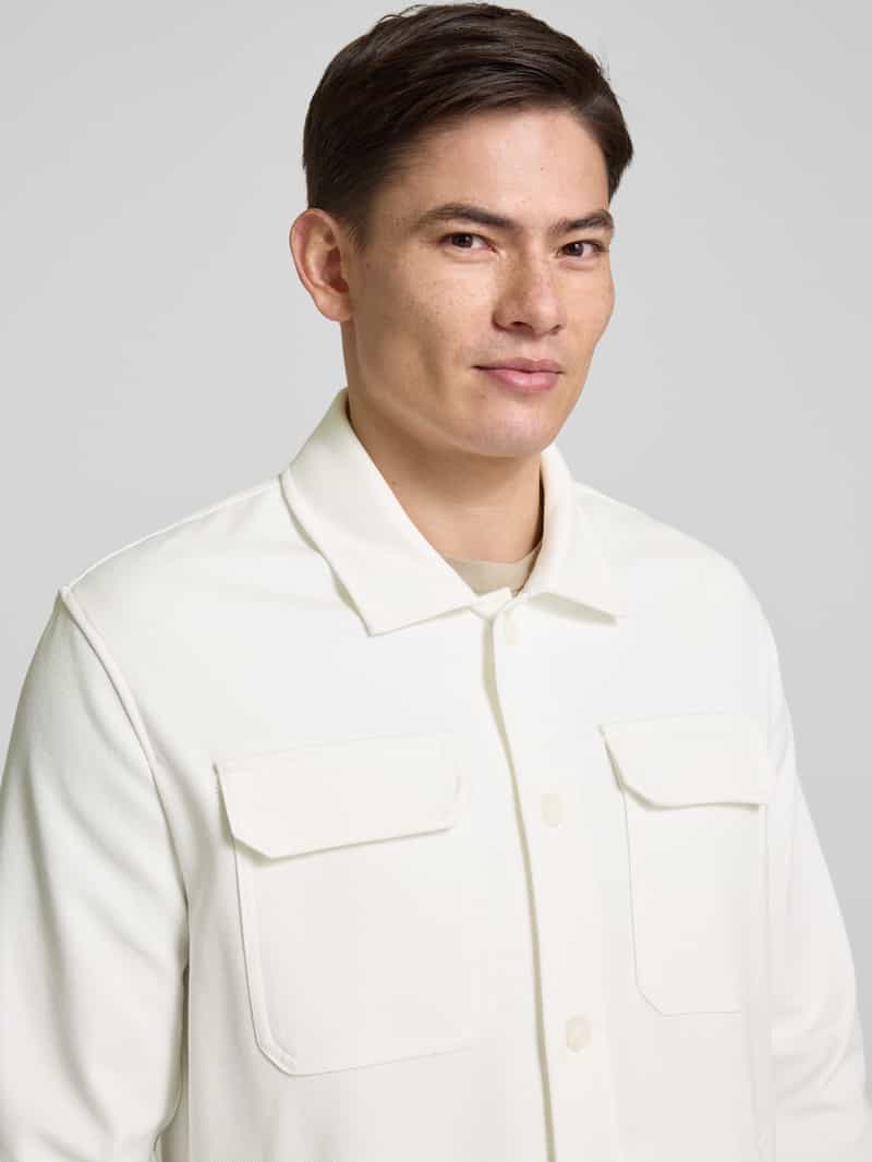 Antony Morato Regular fit overhemdjack met kentkraag