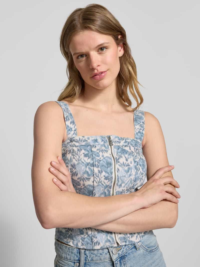 Levi's Korte top met deelbare ritssluiting model 'OPHELIA'