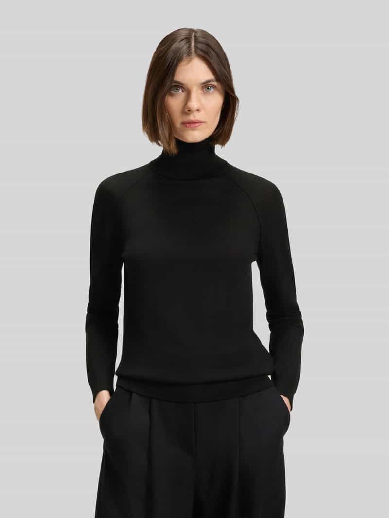 Boss Slim Fit coltrui van zuivere scheerwol model 'Frizani'