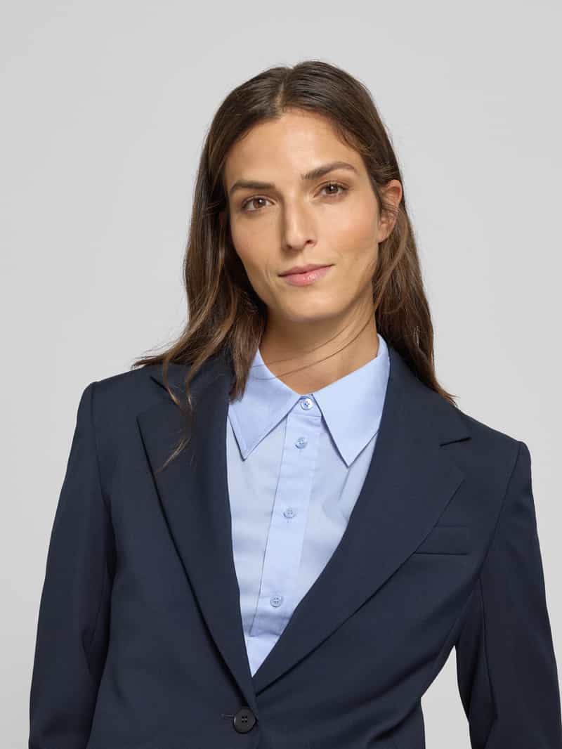 Joop! Regular fit overhemdblouse met logostitching model 'Bernadette'