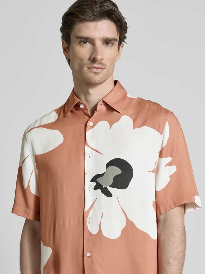 Strellson Regular fit vrijetijdsoverhemd met kentkraag model 'CLIRO'