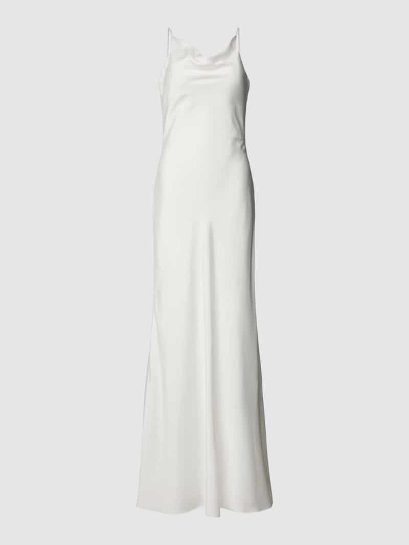 Bruidsjurk met cascadehals Mascara