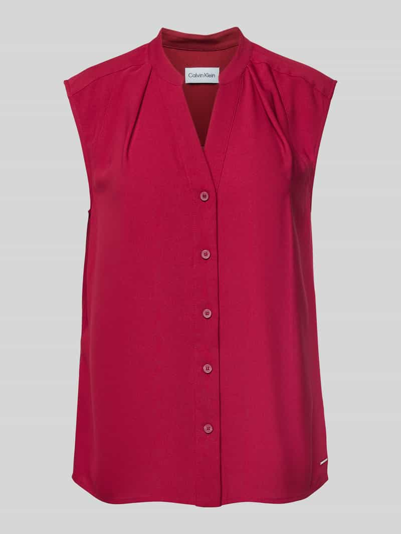 Calvin Klein Womenswear Blouse met doorknoopsluiting