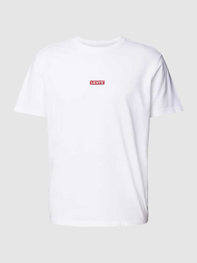 Levi's Relaxed fit T-shirt met labelstitching