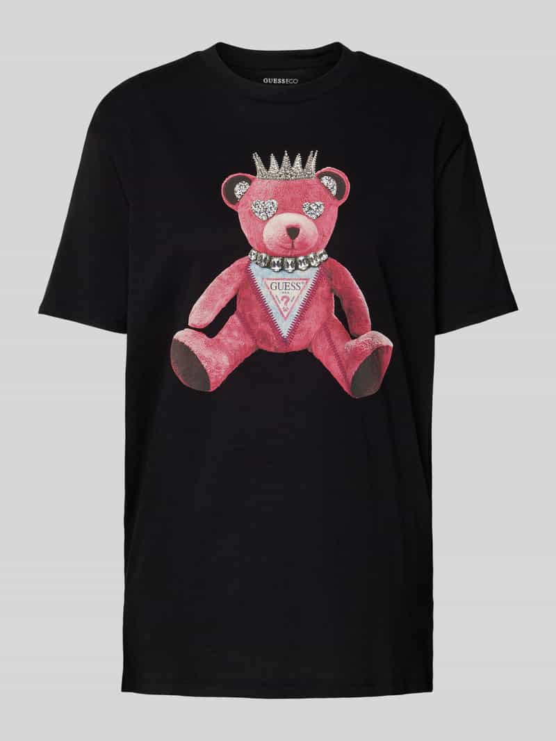 Guess T-shirt met motiefprint