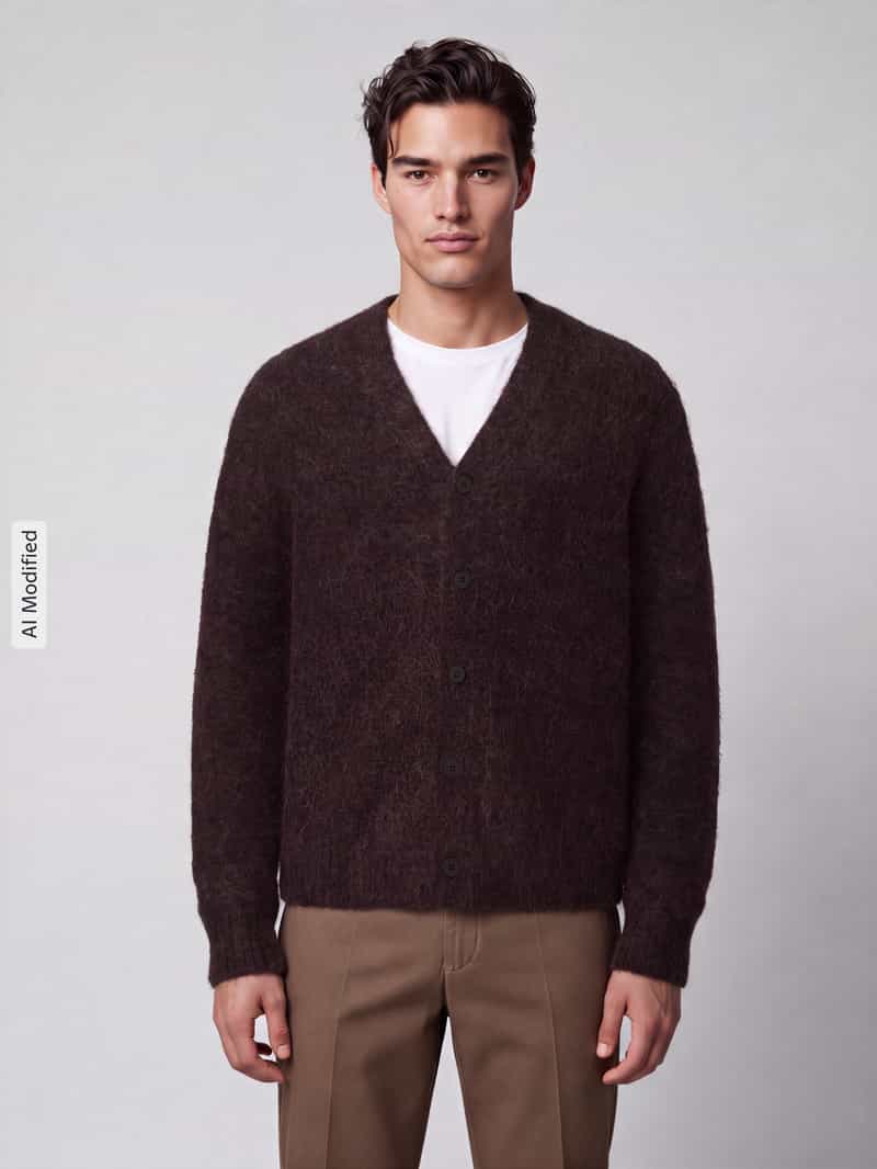 Jake*s Studio Men Regular fit gebreid jack van wolmix