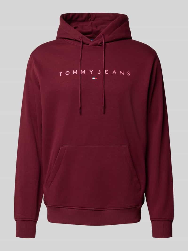 Tommy Jeans Regular fit hoodie van katoenmix