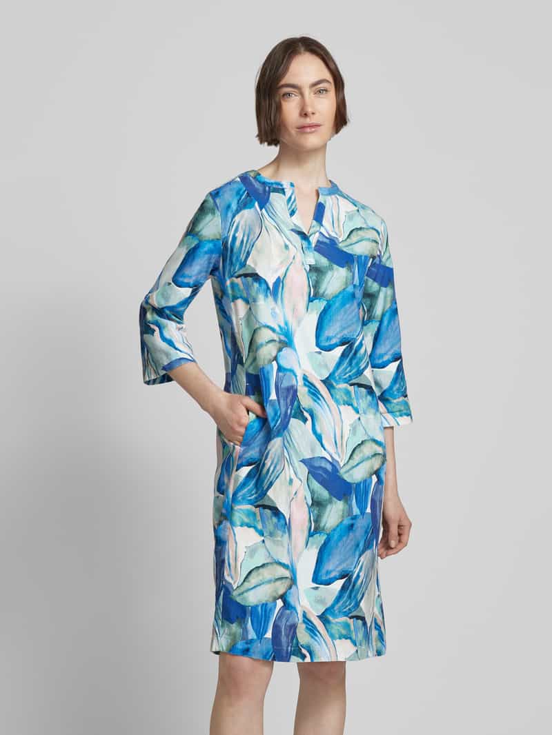 Knielange tuniekjurk met verstelbare mouwlengte TONI