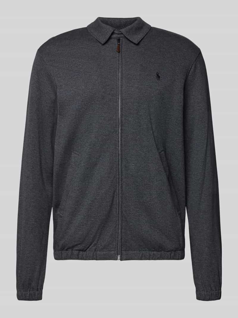 Polo Ralph Lauren Sweatjack met ritssluiting model 'BAYPORT'