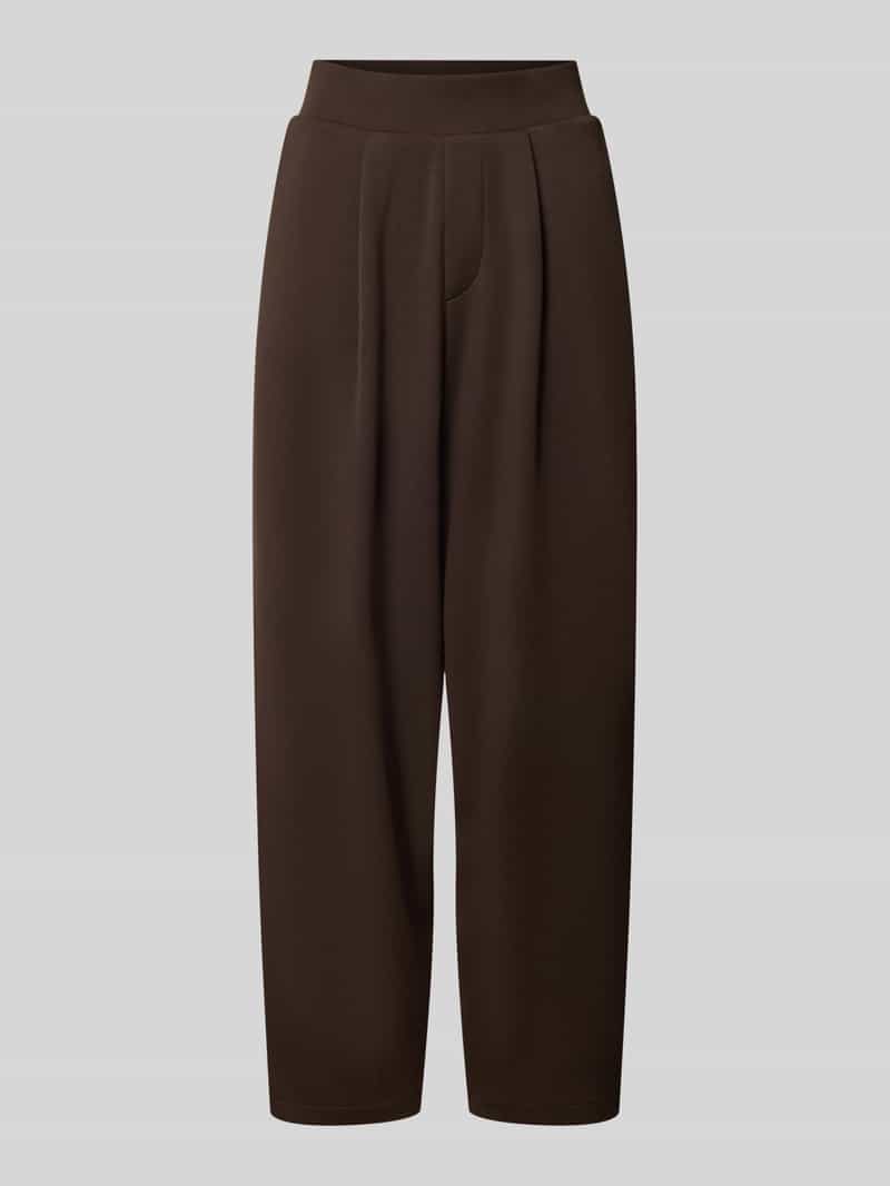 Christian Berg Woman barrel fit sweatpants met elastische tailleband