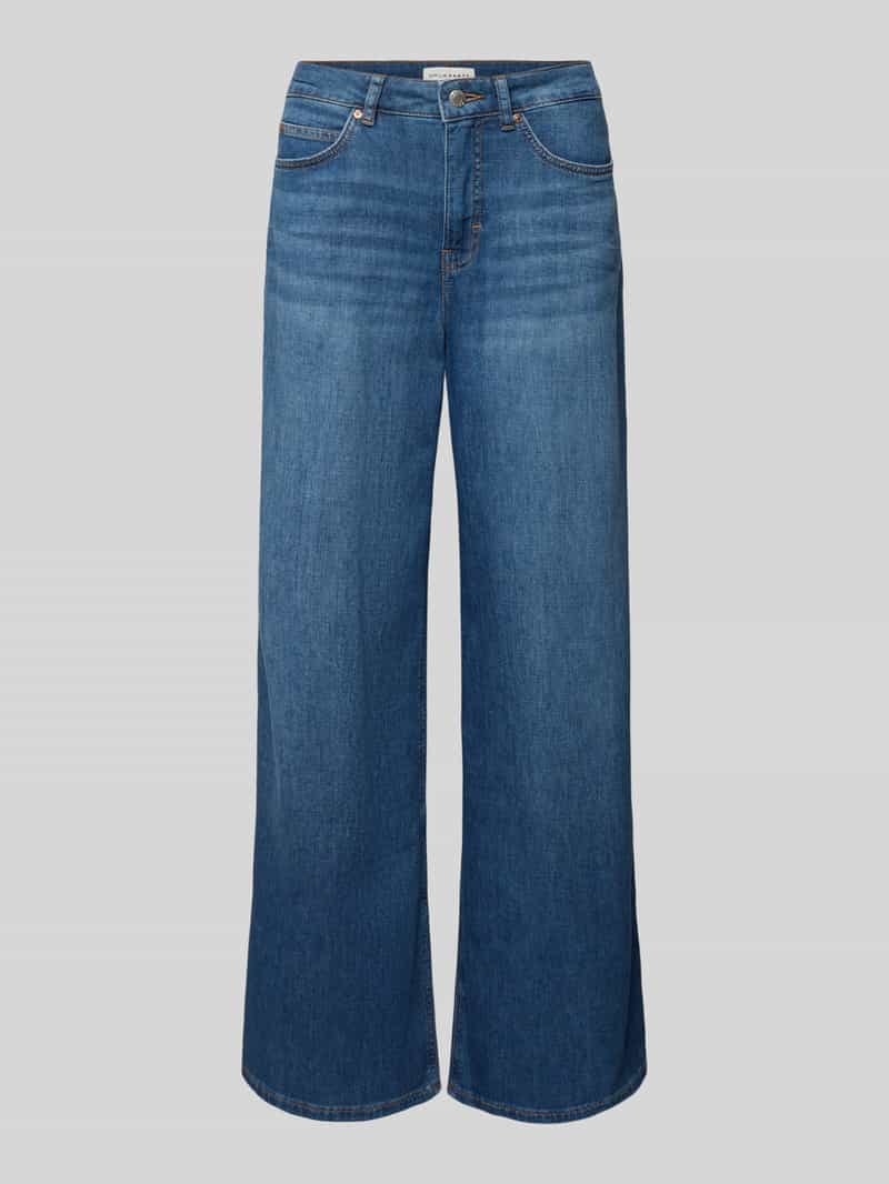 Wide leg jeans met steekzakken model 'Mari willow'