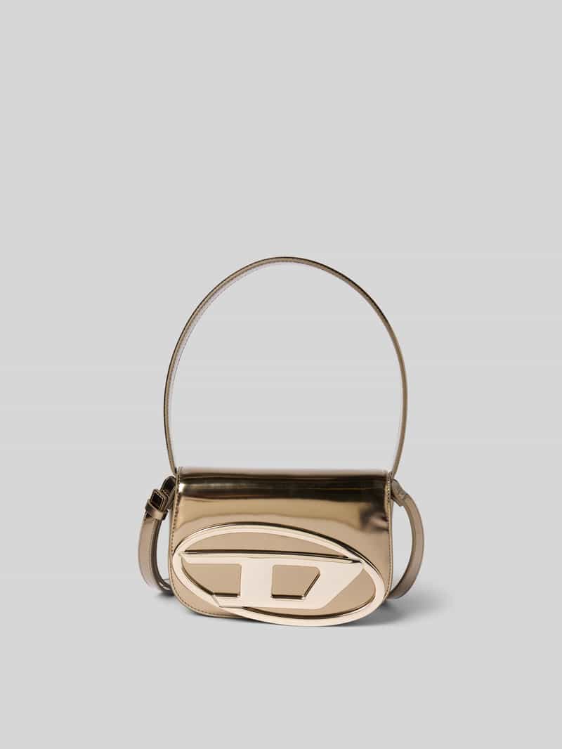 Handtas met labeldetail