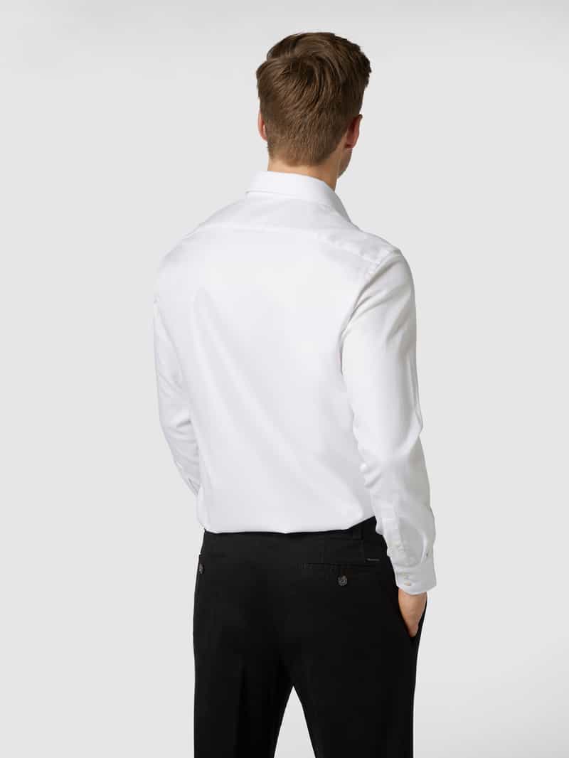 Regular fit zakelijk overhemd van big twill Christian Berg Men