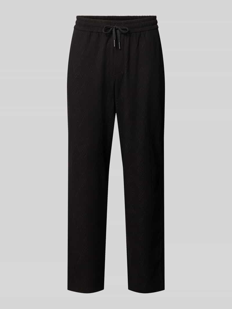 Antony Morato Sweatpants met elastische band en tunnelkoord