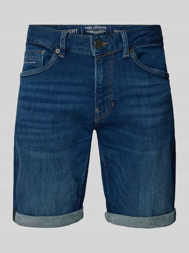 PME Legend Korte regular fit jeans in 5-pocketmodel model 'NIGHTFLIGHT'