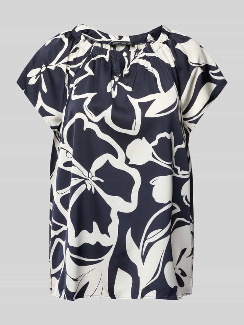Betty Barclay Regular fit blouseshirt met druppelvormige hals