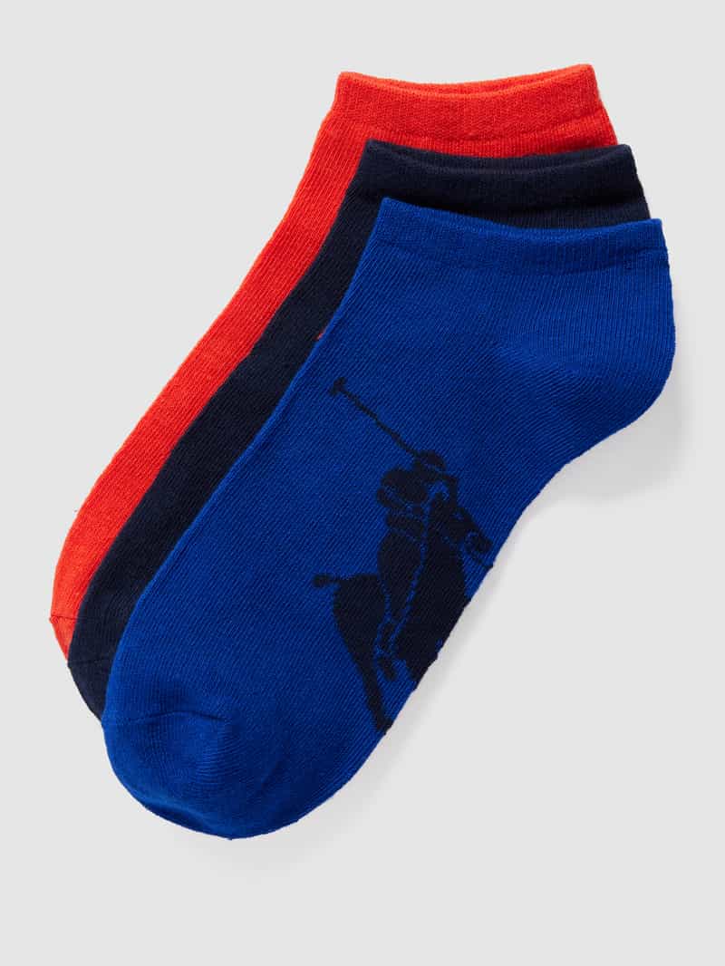 Sneakersokken met labelprint in een set van  paar Polo Ralph Lauren Underwear