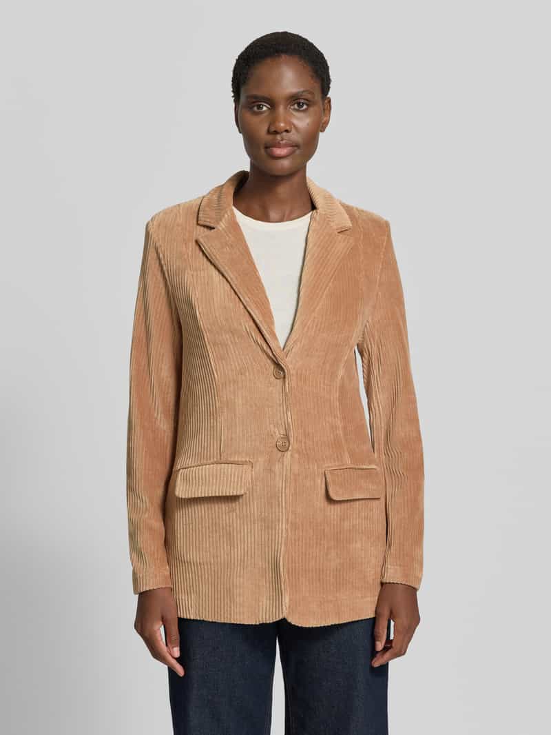 Ichi Slim Fit blazer van corduroy model 'TAMARY'