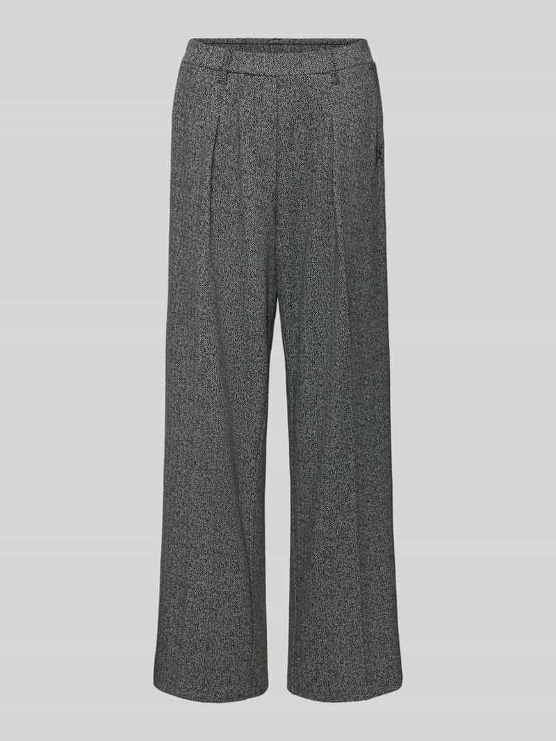 Smith and Soul Broek met wijde pijpen en elastische band