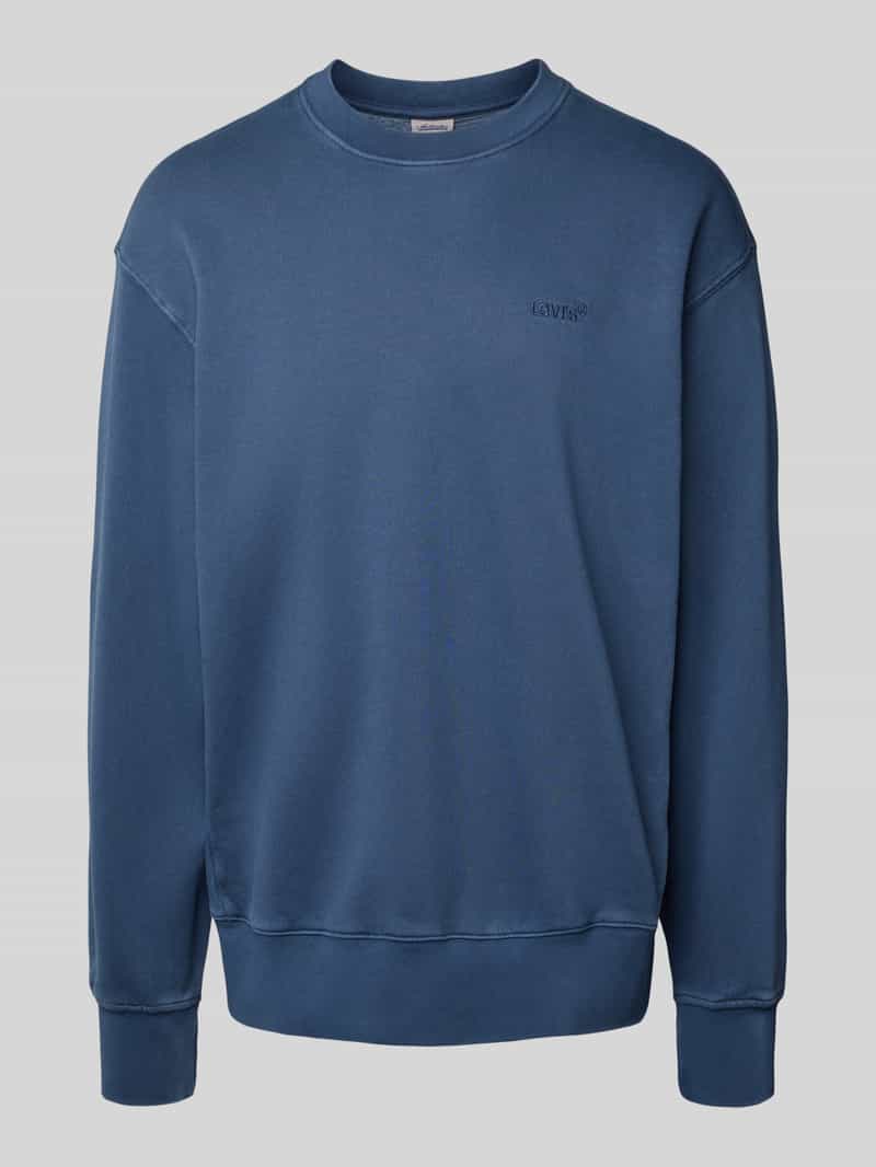 Levi's Relaxed fit sweatshirt met labelstitching