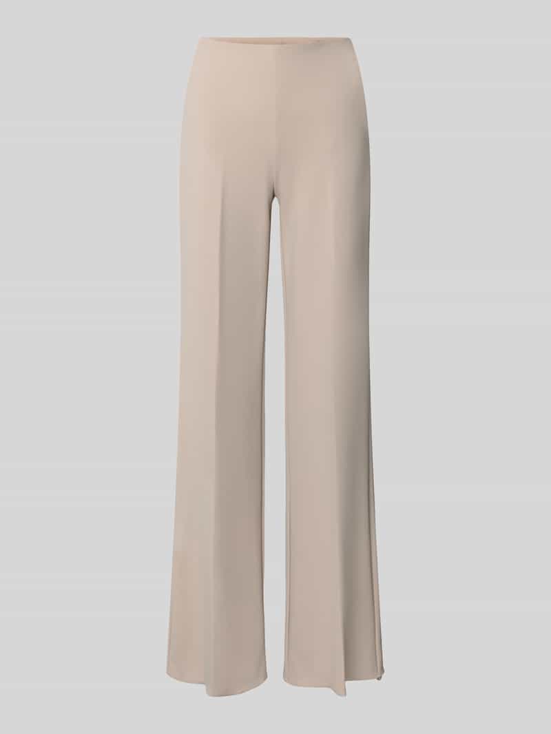 RINASCIMENTO flared fit stoffen broek met persplooien