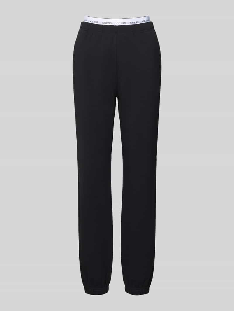 Sweatpants met elastische tailleband model 'SOFIA'