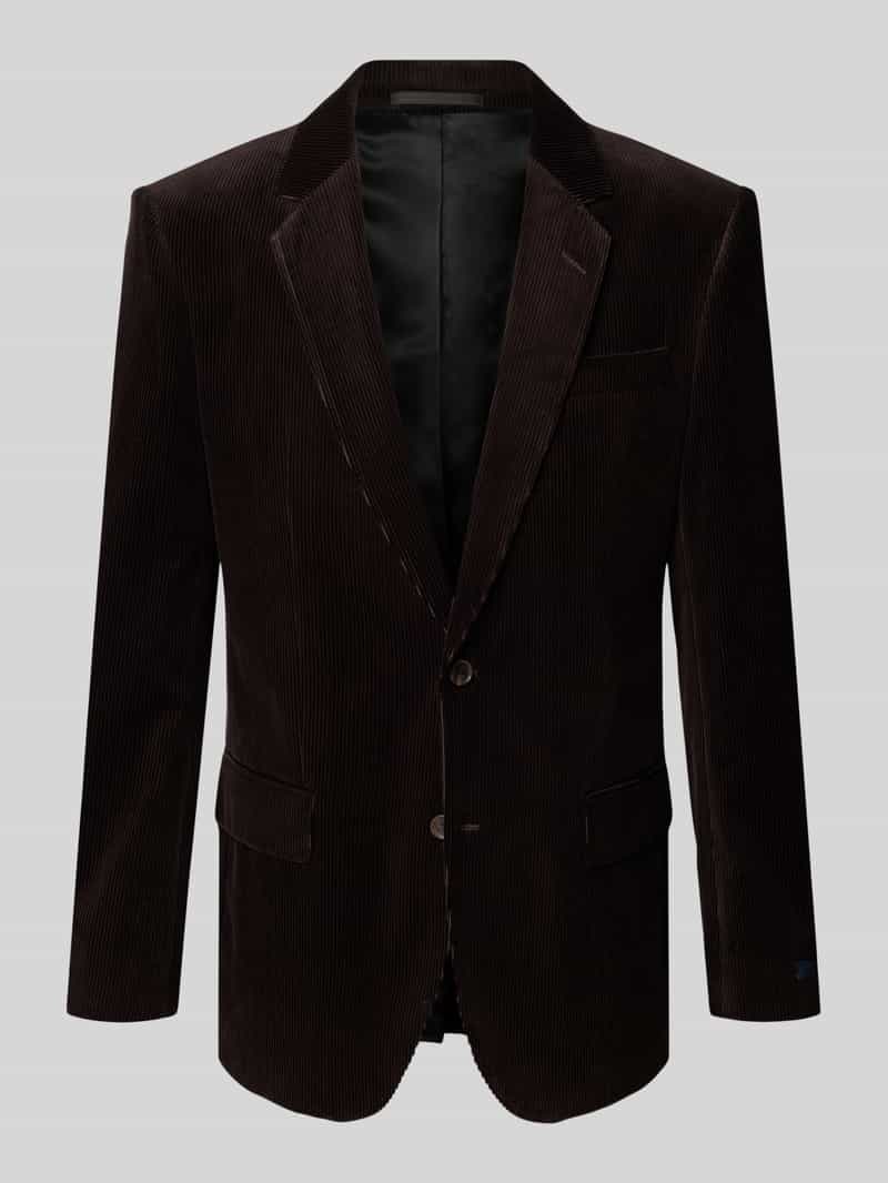 Boss Regular fit colbert van puur katoen BECKHAM x