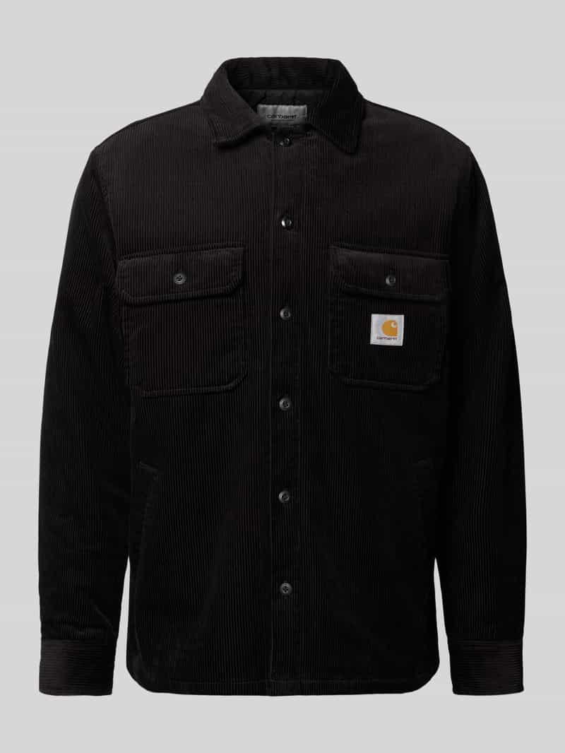 Regular fit overhemdjack van corduroy model 'WHITSOME'