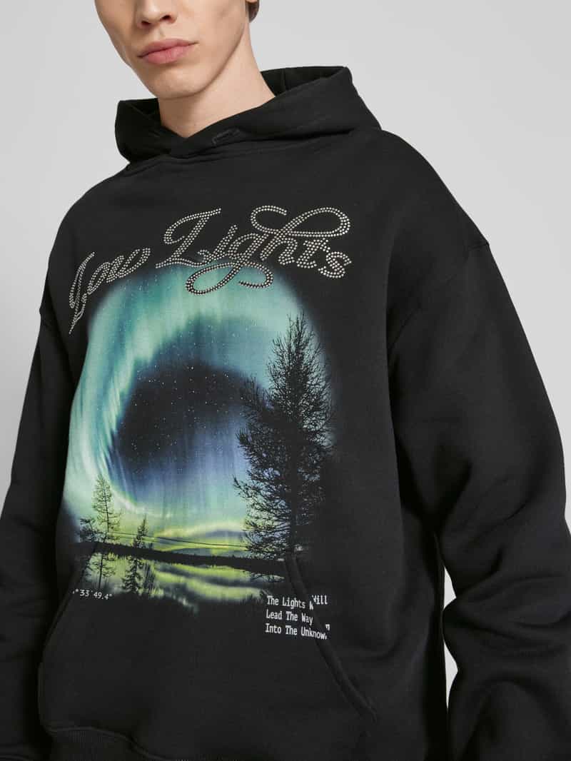 Low Lights Studios Hoodie met strass-steentjes