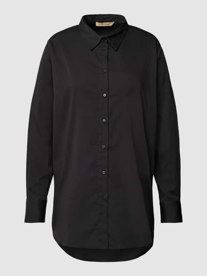 Overhemdblouse met kentkraag en knoopsluiting Smith and Soul