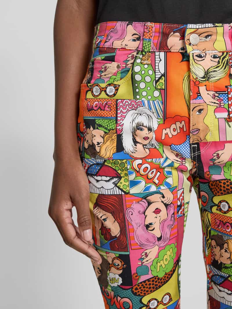 MAC Slim fit stoffen broek met verkort model 'Dream Kick'