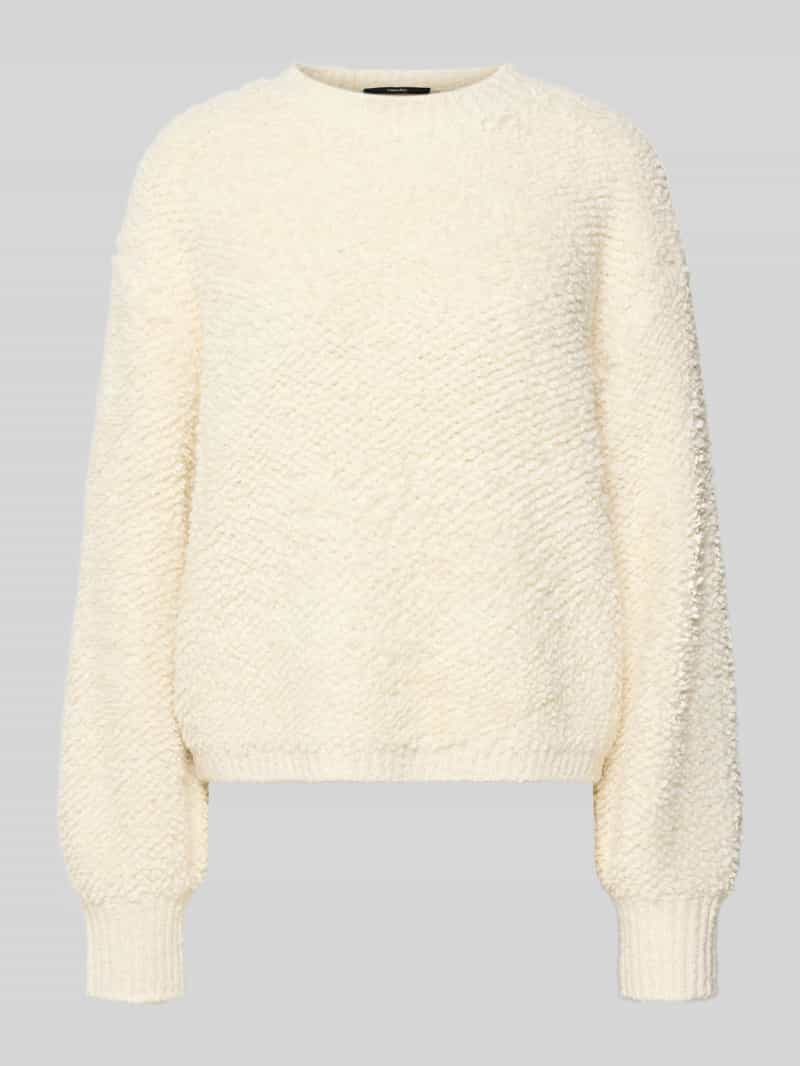 someday. Relaxed fit Pullover in bouclé-look met wol Model 'Telena'